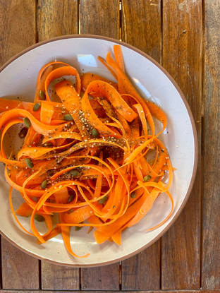 Raw Carrot Salad