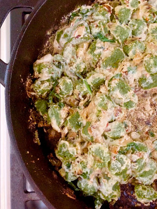 Creamy Vegan Kale Gnocchi 