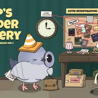 Cutie Chronicles Chip’s Murder Mystery on Kickstarter comic artwork