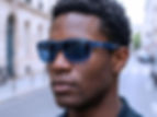 Everysight Maverick AI smart glasses worn outdoors showing regular eyewear form factor at 47 grams, AR glasses on Kickstarter