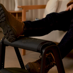 Roumo Dual Rest LC99 footrest with eco-friendly fabric and dual support 