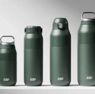 Ion8 Primo water bottle modular system with Roam Urban Revive lids