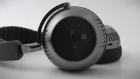 Écoute TH2 wireless headphones featuring a Nutube vacuum tube preamp and dual-mono internal architecture, shown in Gunmetal finish.