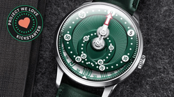 Mandetbrote Secret Orbital Automatic Watch on kickstarter