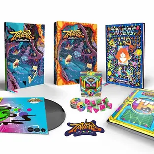 TAVERS The Meow Wolf Roleplaying Game Quantum Parabox and Ossahedral dice from Kickstarter