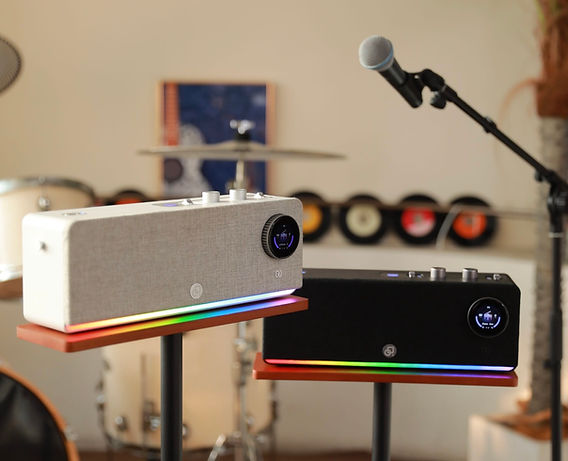 PartyStudio MIDI Synth Speaker on Kickstarter with integrated controls