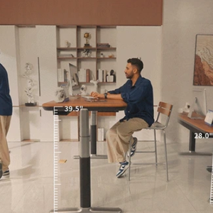 Sunaofe Desk on Kickstarter adjustable sit-stand workstation