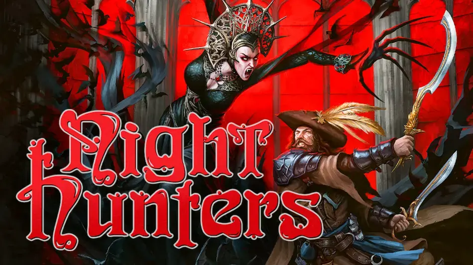 Night Hunters game on Kickstarter - Gothic horror supplement with supernatural subclasses and Shadow Oracle deck
