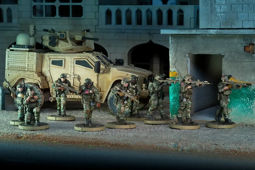 Cosmic Horror Wargame on Kickstarter by Spectre Miniatures - Rangers
