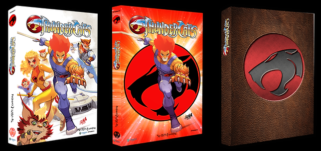 Thundercats Roleplaying Game on Kickstarter showing hardcover editions and variants