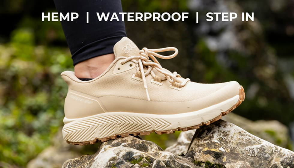 Trekker hemp sneaker by 8000Kicks