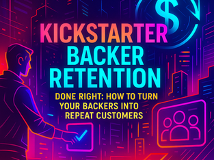 kickstarter backer retention illustration highlighting loyalty tactics