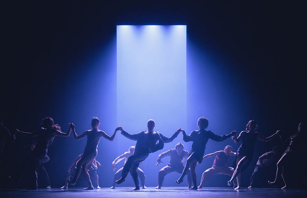 Hofesh Shechter Company in “Theatre of Dreams.” Photo: Tom Visser