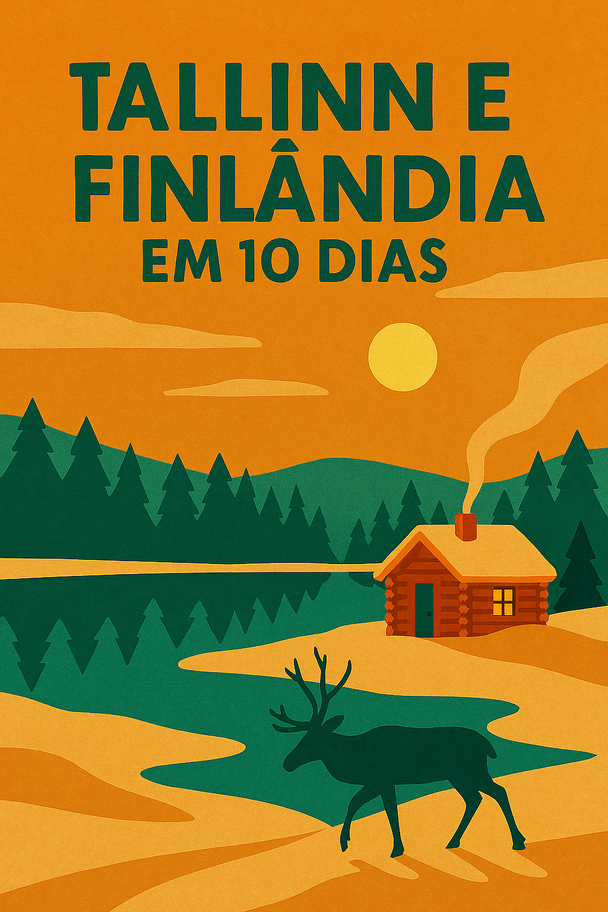 E-book Tallin e Finlândia em 10 dias