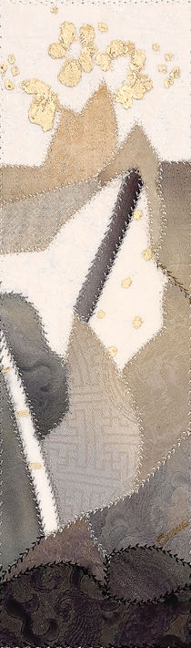 ORIGINAL SILK ART BY CARRIE WRIGHT