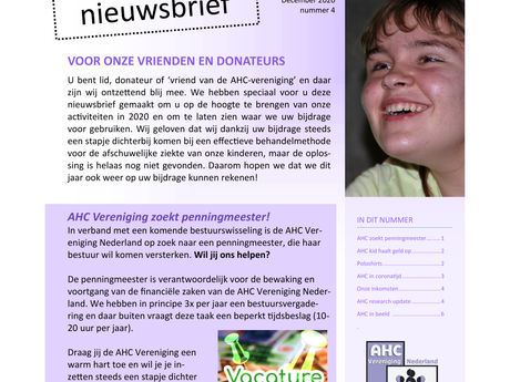 AHC Kids Nieuwsbrief 2020