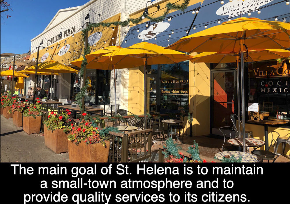 Visit the beautiful city of St Helena, California