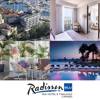We loved our stay at Radisson Blu 1835 Hotel & Thalasso and dinner at Le 360° in Cannes France