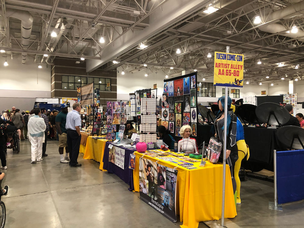 Comic Con in Tucson, Arizona November 2019 a unique pop culture event