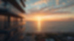 glass luxury apartments by the seaside sunrise.jpg