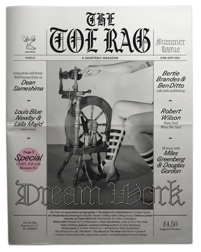 The Toe Rag - Issue 3 - Dream Work | Sherbet Green
