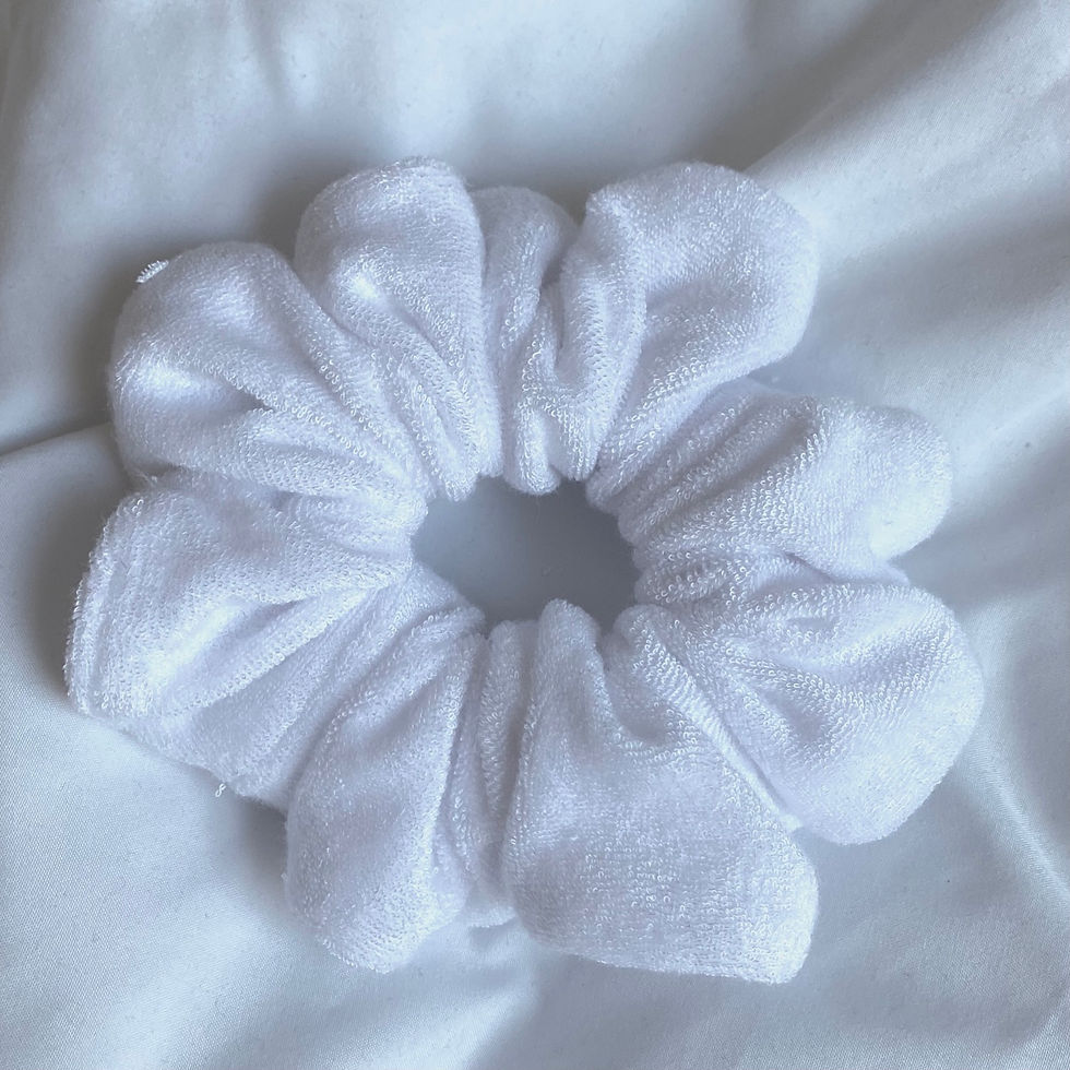 Bamboo Towel Scrunchie