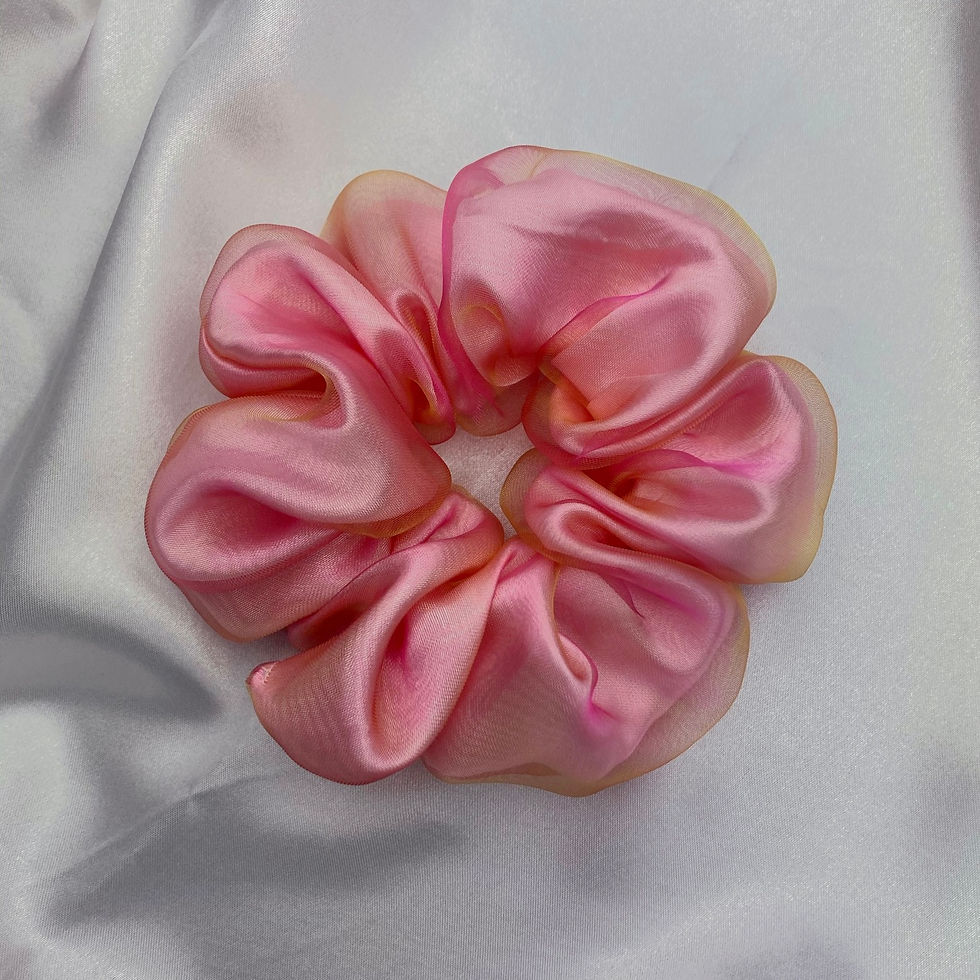 Aphrodite Two-Tone Scrunchie