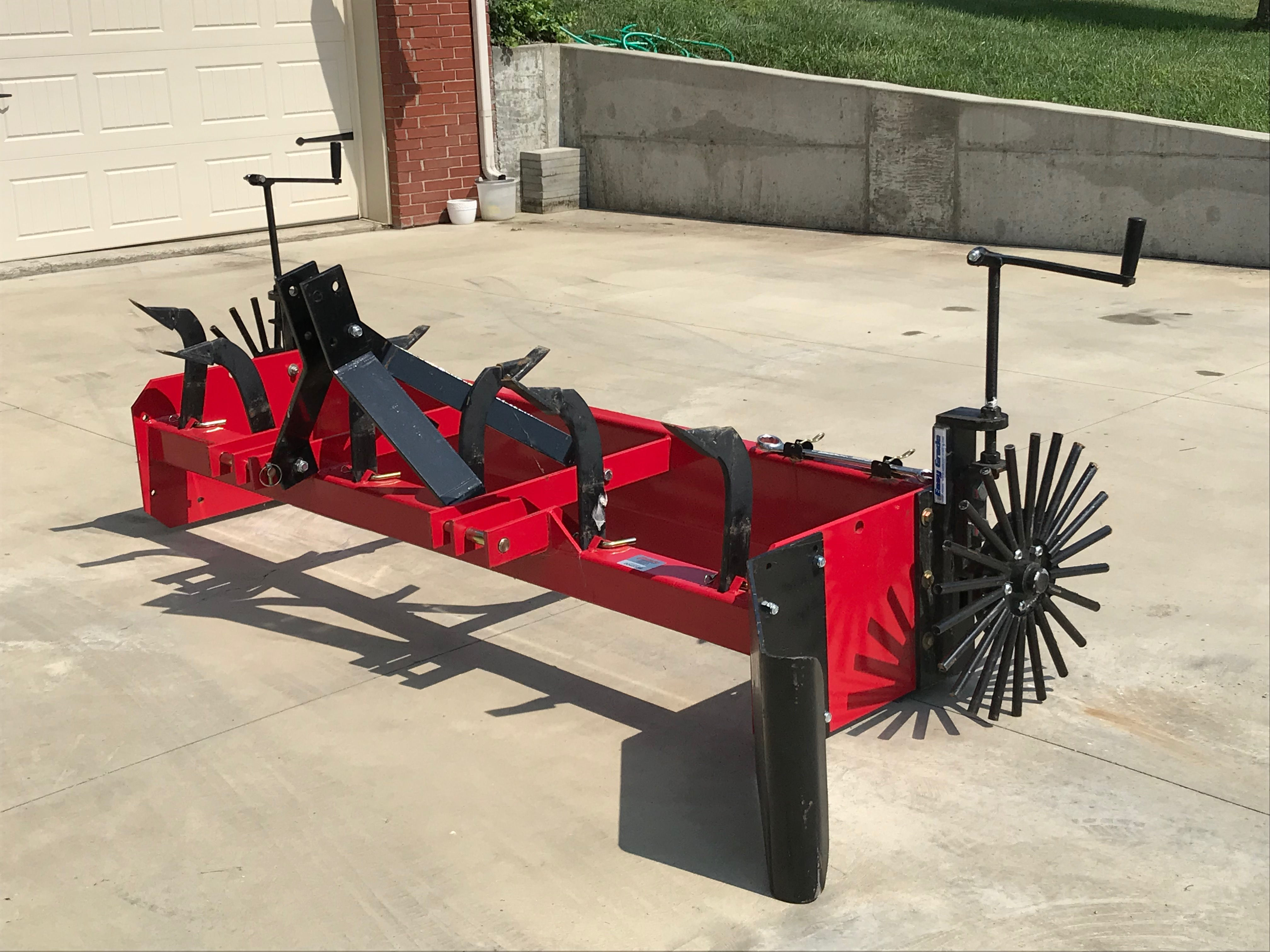 Easy Grade Depth Gauge with Box Blade - Heavy Duty