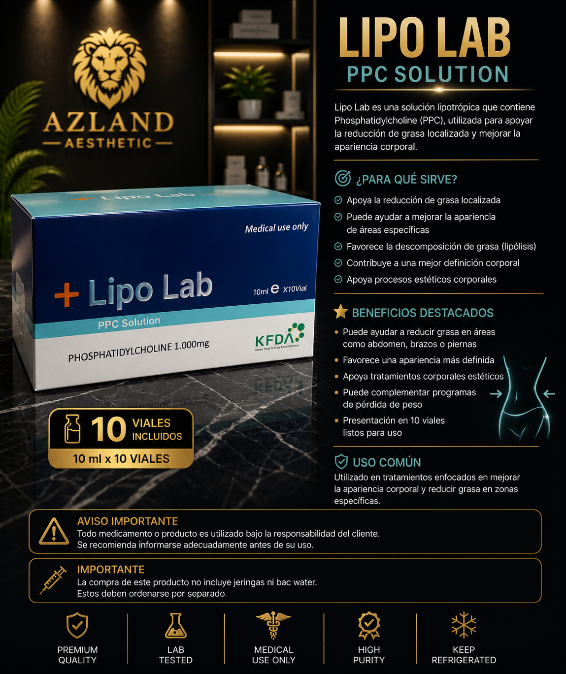 Lipo Lab _ ppc solución 10ml