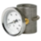 Magnetic Pipe Mount Surface Thermometer 2" Dial (0–300°C)