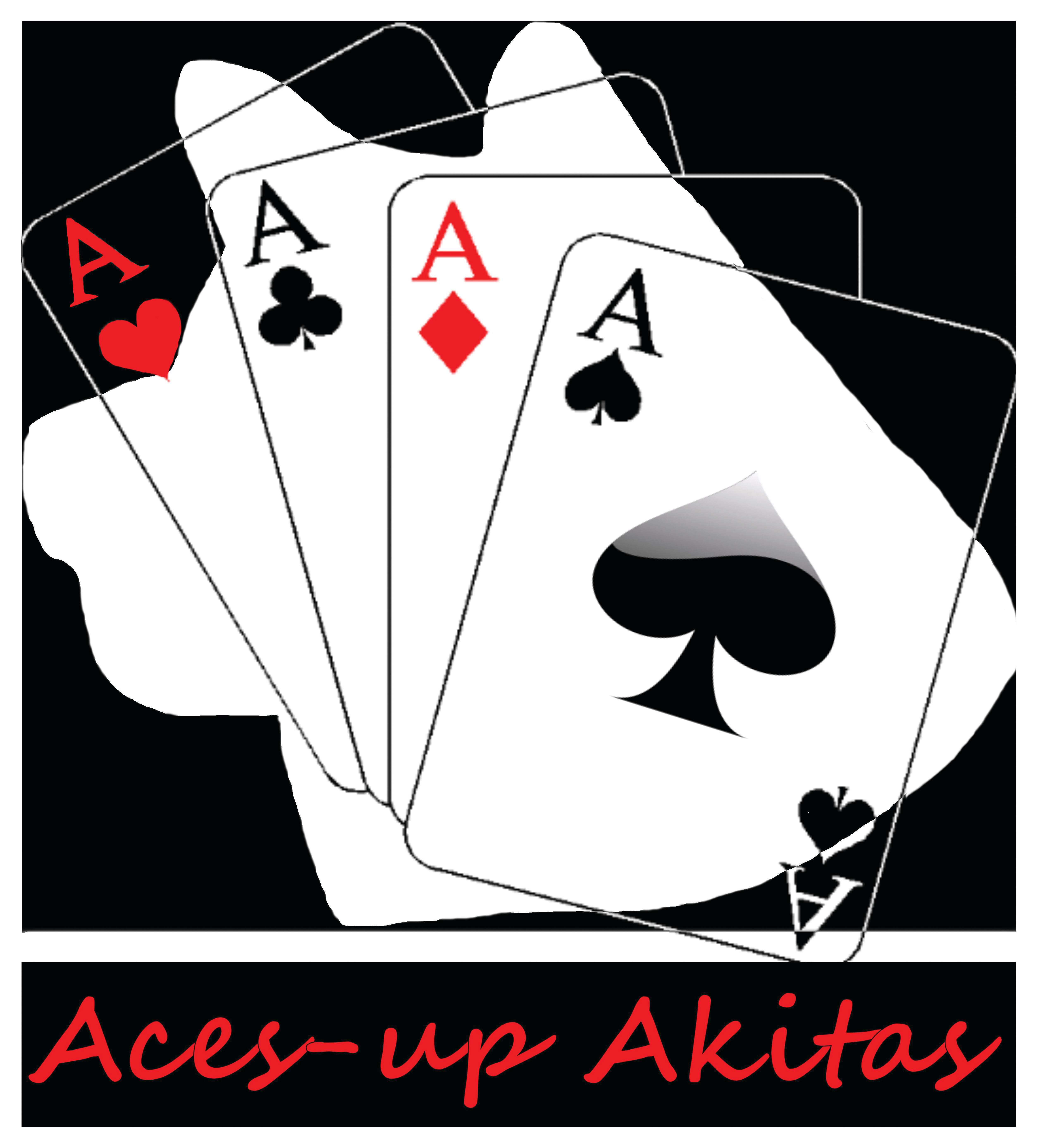 Aces-Up Akitas logo