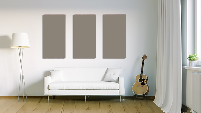 Acoustic Panel - Rectangle - Model Brown WB - 4.5"