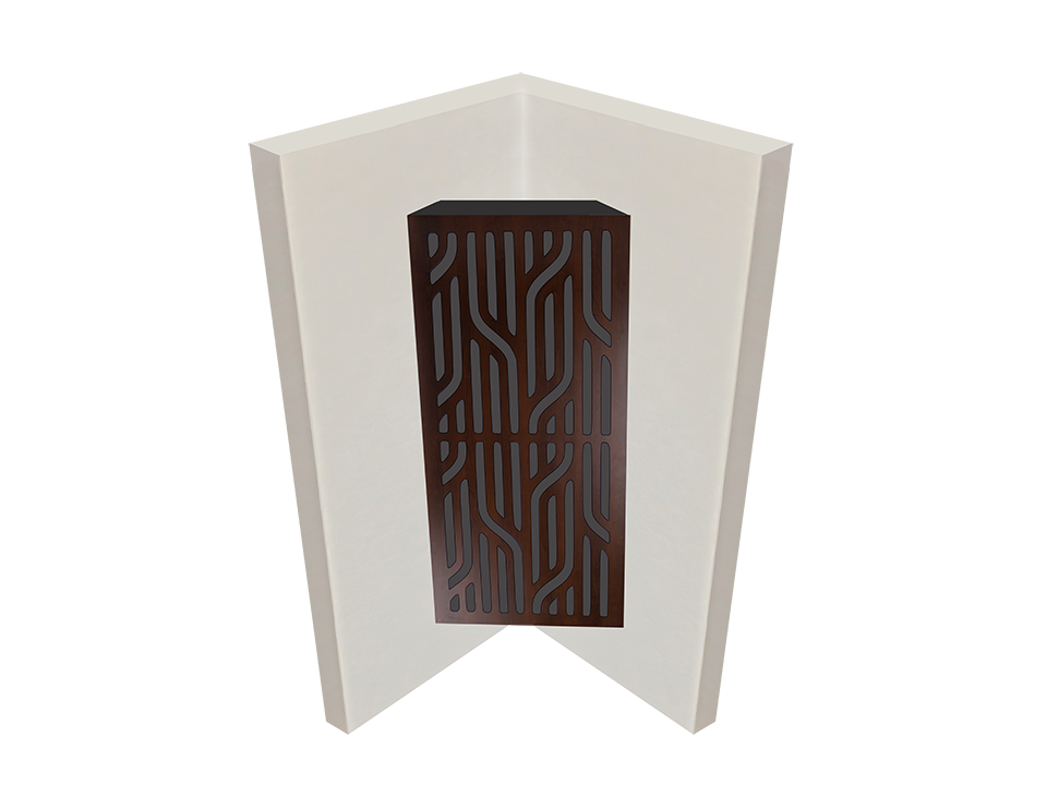 Bass Trap - Rectangle - Model Dark Gray WG