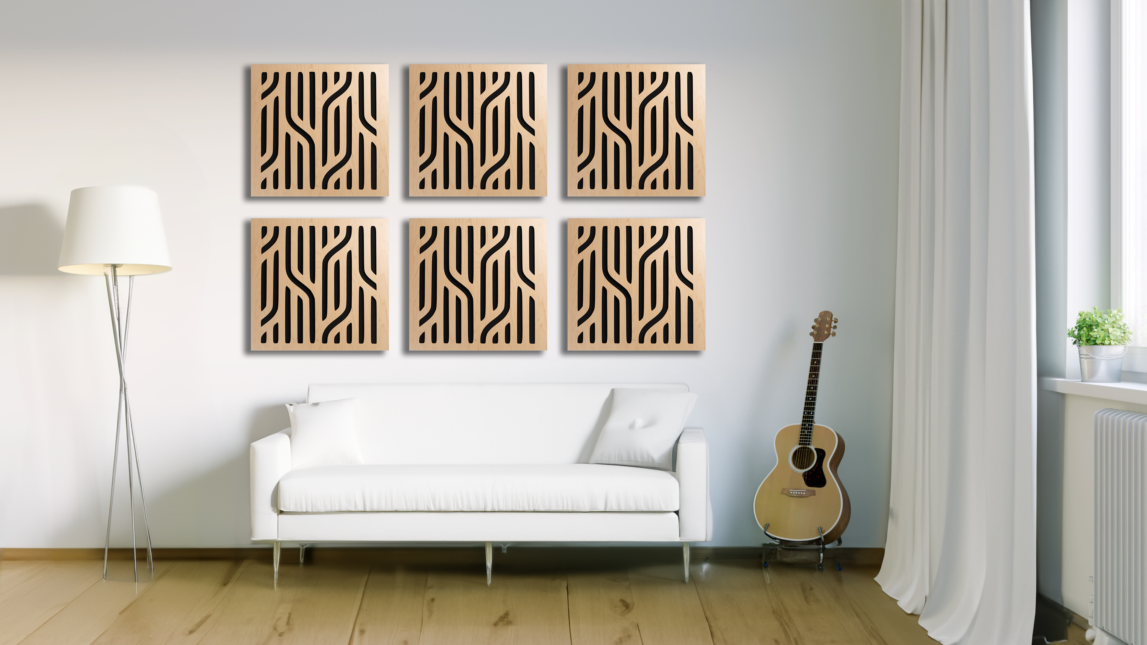 Wooden Diffuser - Square - Model Black GM