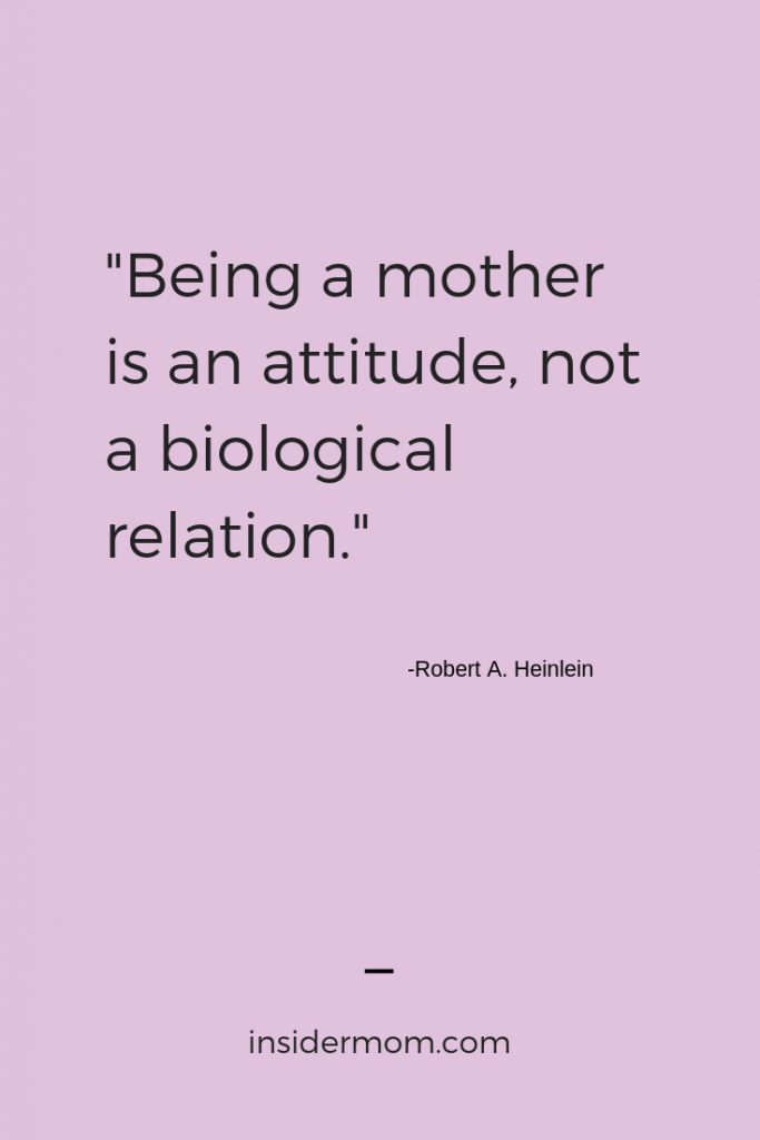 It can be both or one....would you agree? #motherhood #momlife #adoption #quote #motherhood #parenting