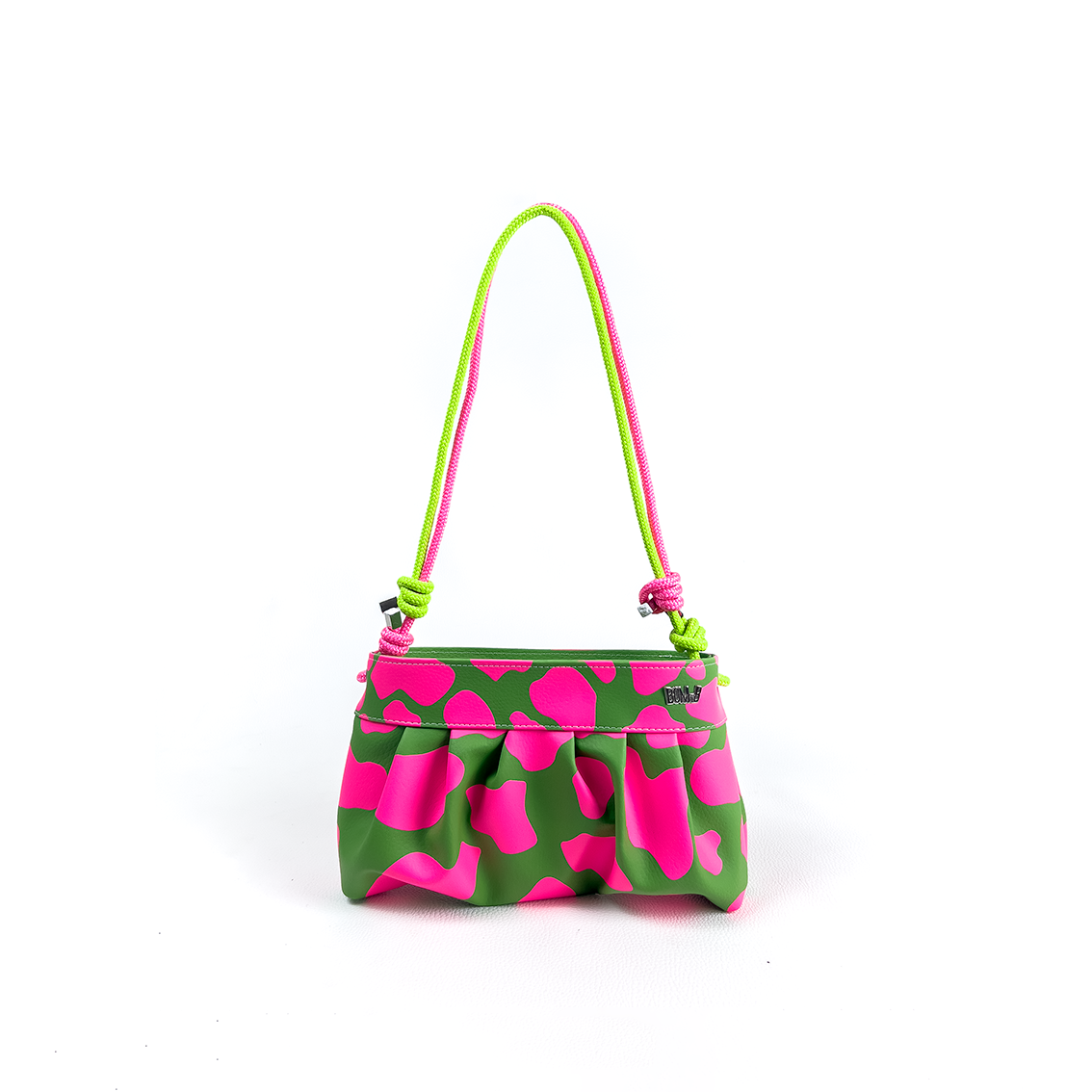 Bolsa Bulk | Verde com rosa
