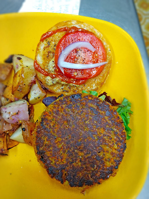 Veggie Burger Mix and Patties (V/NF) | EDEN ALLEY