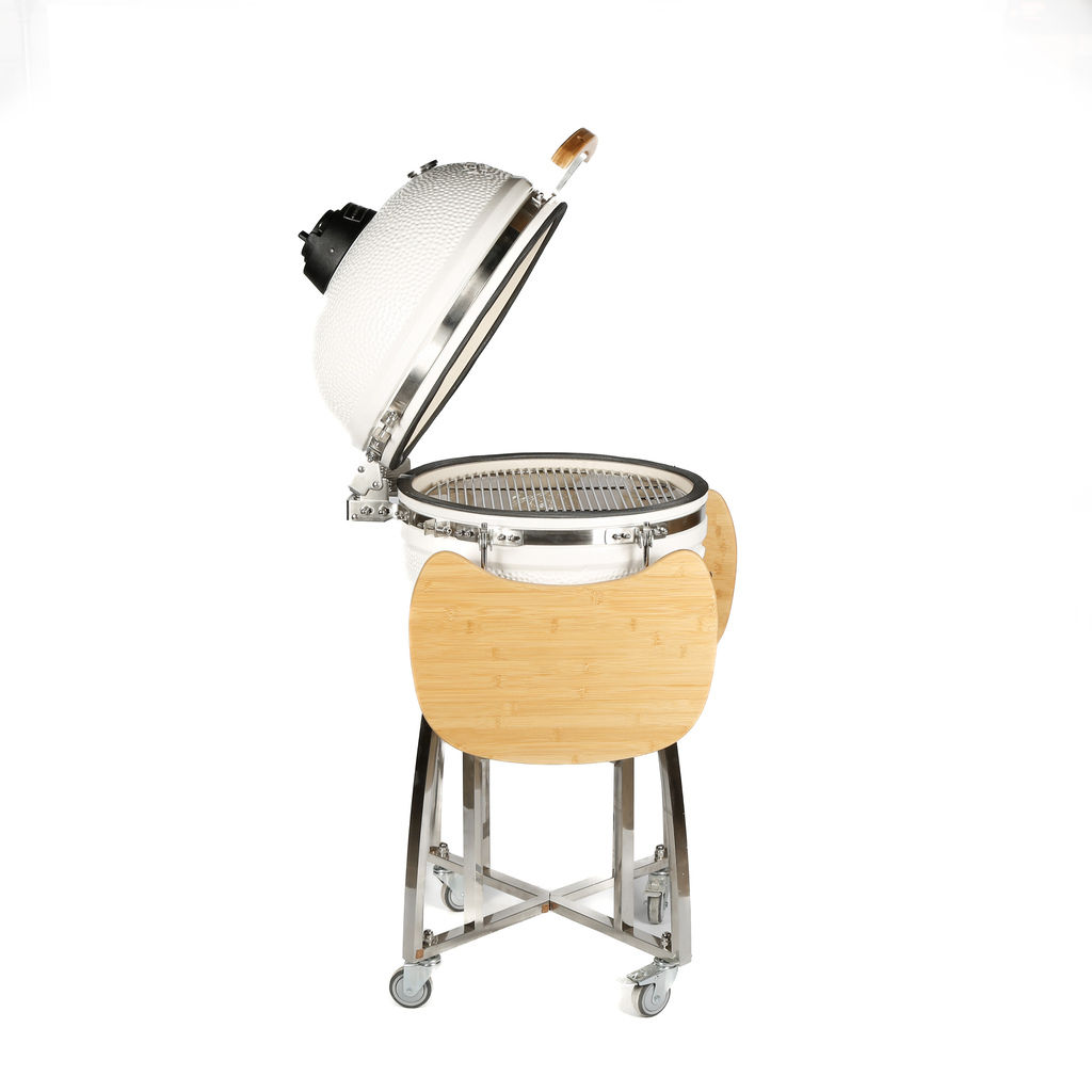 Kamado Argentino Asador Criollo 21" Color BLANCO