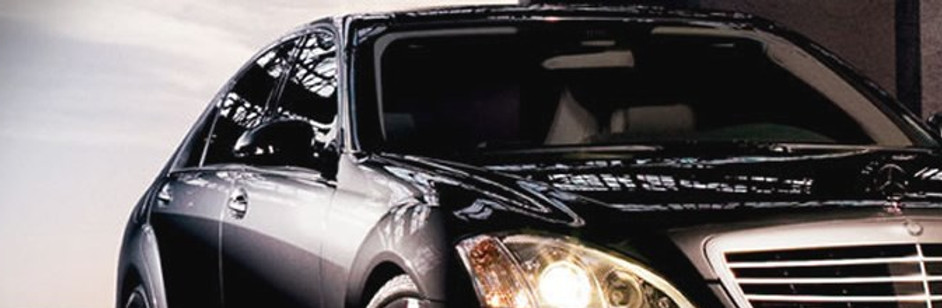 Picture of car with tinted glass