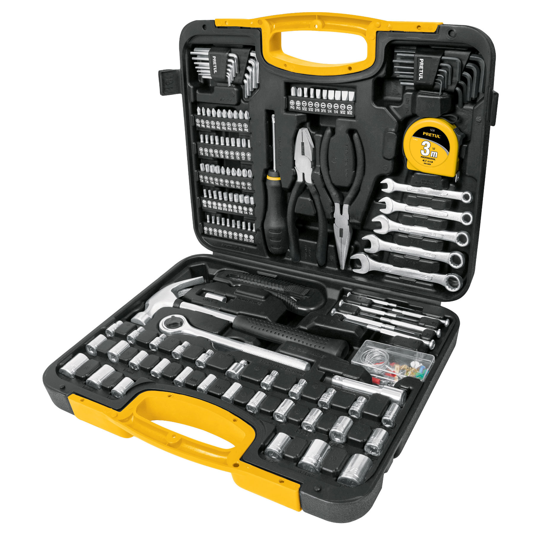 Juego de 133 herramientas, Pretul SET-133 24223