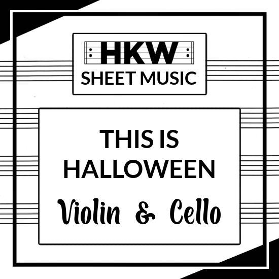 This is Halloween - Nightmare Before Xmas - Violin & Cello Duet