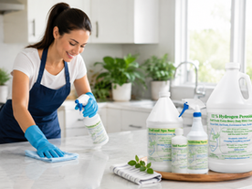 How to Use Hydrogen Peroxide for Safe Home Cleaning