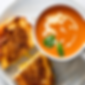Tomato Soup & Bacon Grilled C25heese Sandwich