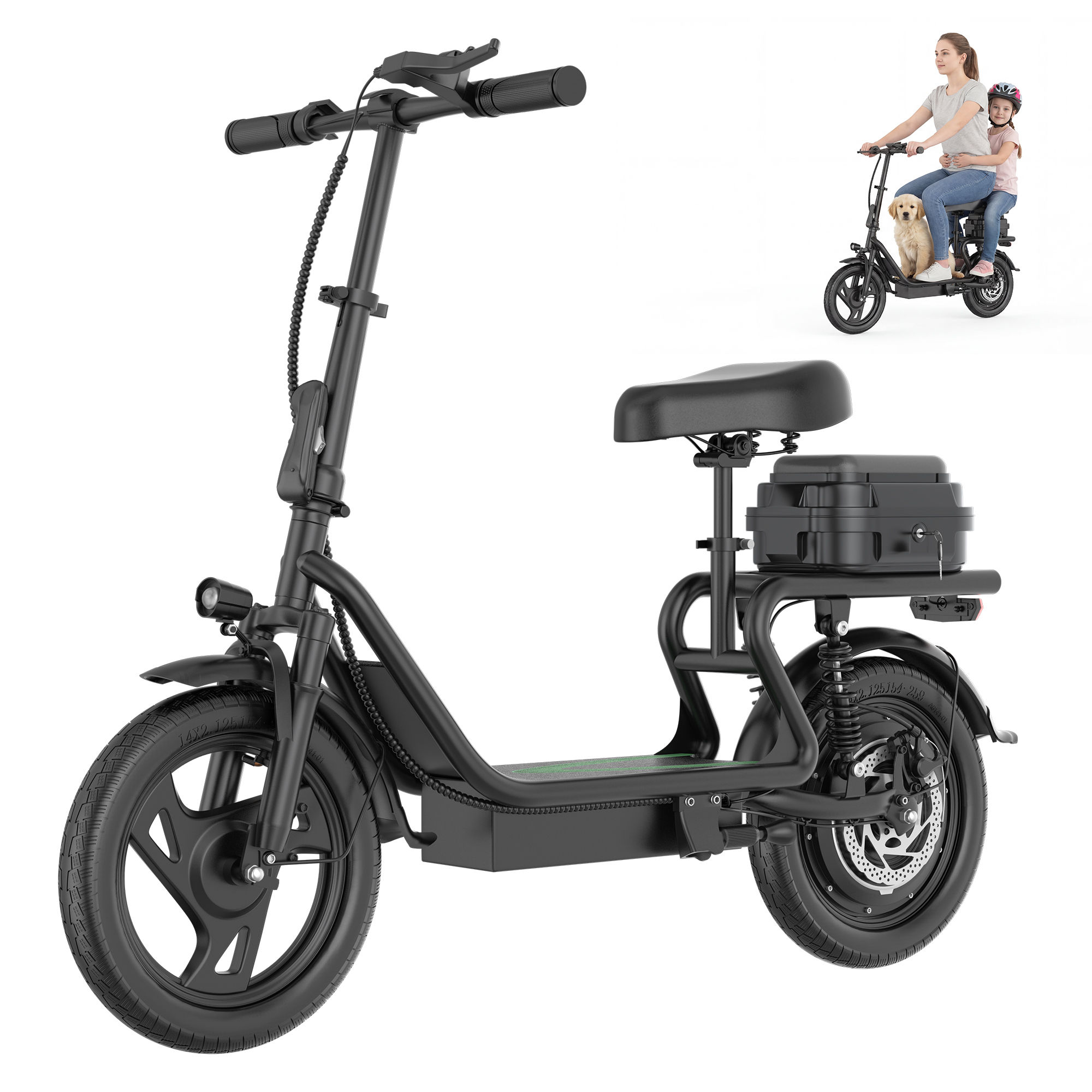 Apex Mobility E-Scooter with Seat