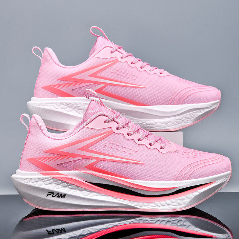 Thumbnail: New Running Shoes Men Speciality Marathon Men's Sports Lightweight Carbon Board 