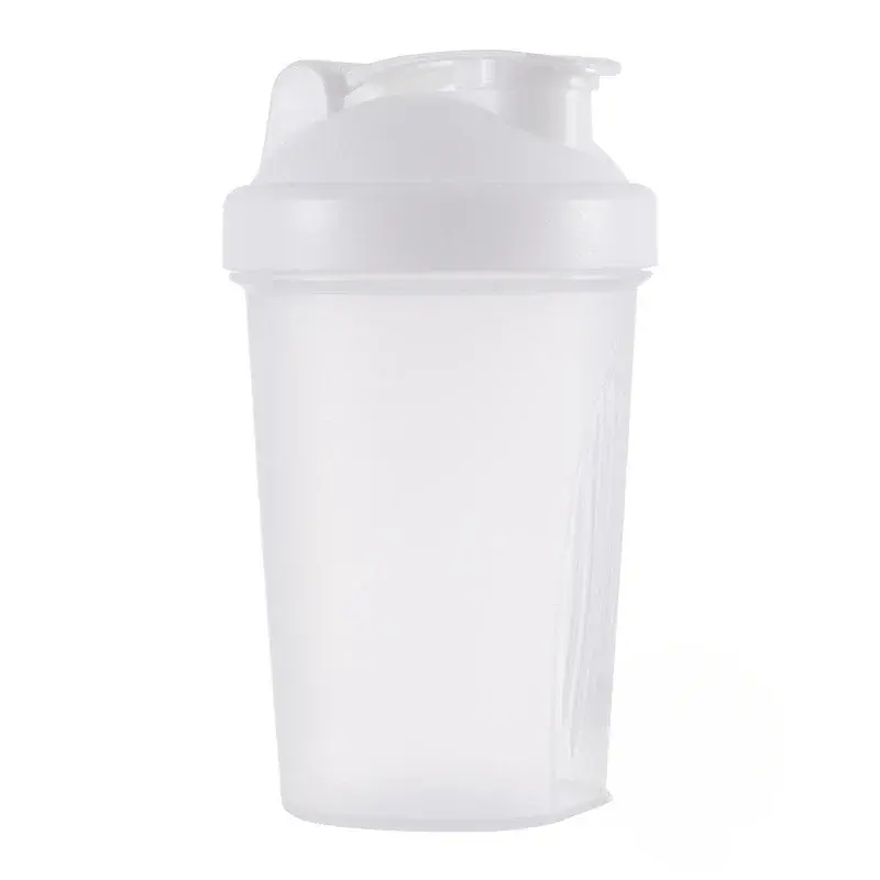 Thumbnail: 400ML Shaker Bottle with Stainless Ball BPA Free Plastic Protein Shakes Leakproo