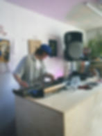 Kaotic Sounds event at Vintage Shop Kaos Thrifts Turku Portsa 2023