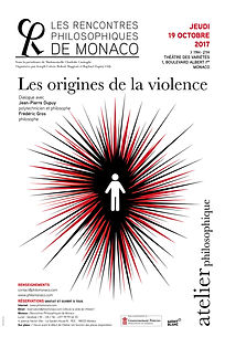 Affiche Les rencontres philosophiques de Monaco