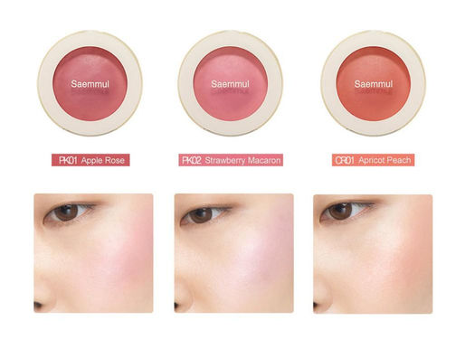 Review phấn má hồng The Saem Eco Soul Bounce Cream Blusher