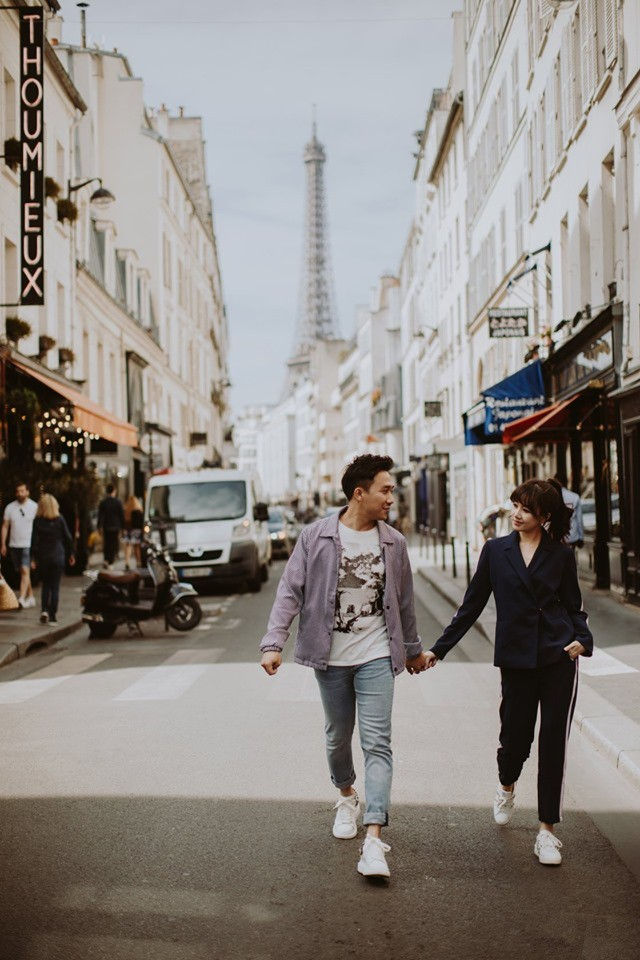 Tan chảy bộ ảnh Trấn Thành và Hari Won tại Paris: Khoá môi, tay trong tay cực ngọt, nhìn vào là muốn yêu ngay! - Ảnh 6.